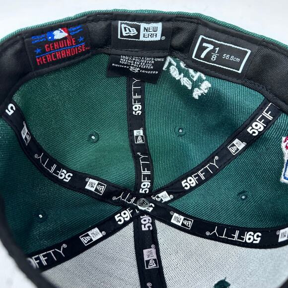 New Era Fits Genuine Merchandise 59Fifty A's 1989 World Series Baseball Cap - Picture 6 of 8